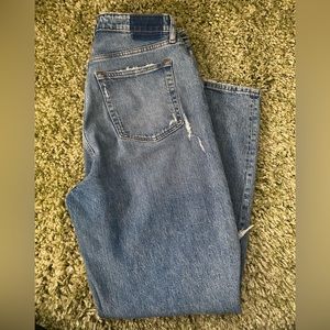 Abercrombie & Fitch Curve Love Dad Jeans
